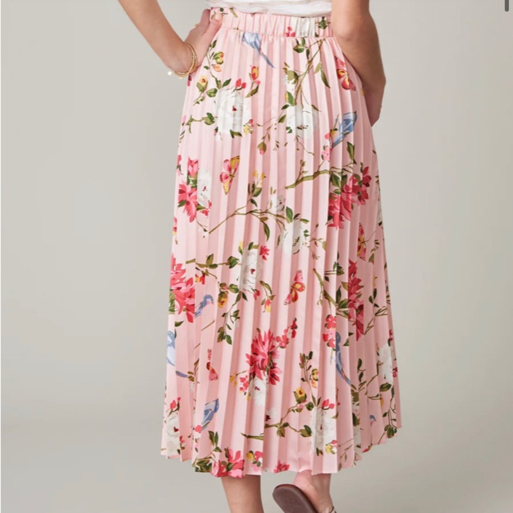 NWT Spartina 449 Pleated Clarisse Skirt! - Picture 4 of 11